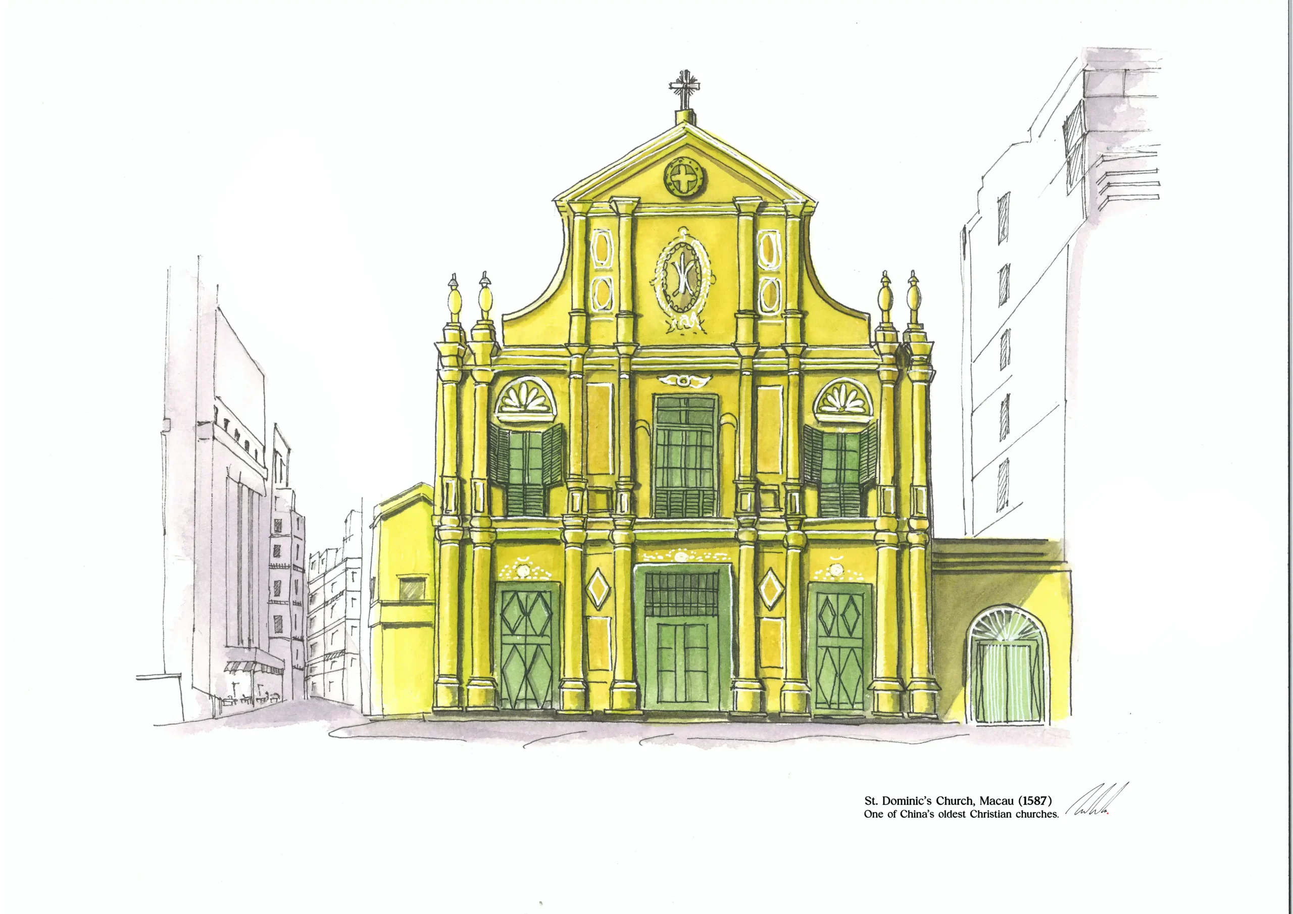 St Dominic Church Macau